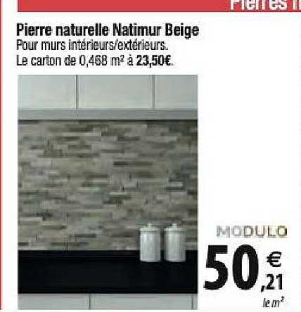 Pierre Naturelle Natimur Beige