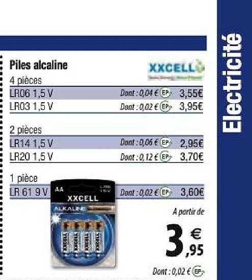 piles alcaline