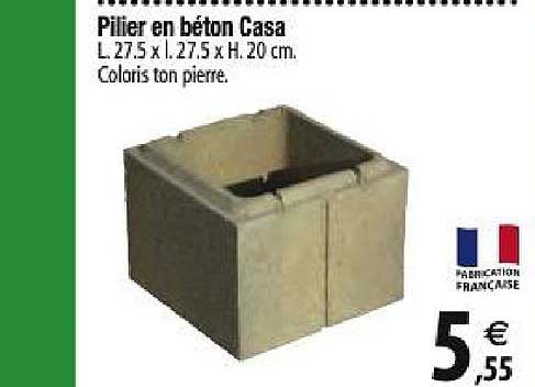 Pilier En Béton Casa
