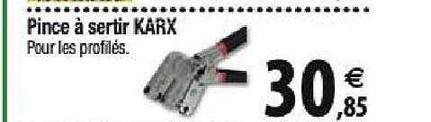pince à sertir karx