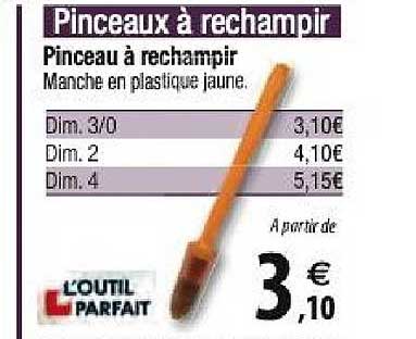 pinceau à rechampir