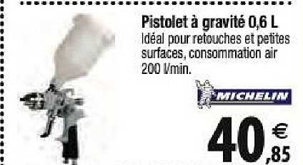 pistolet à gravité 0.6l