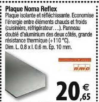 plaque noma reflex