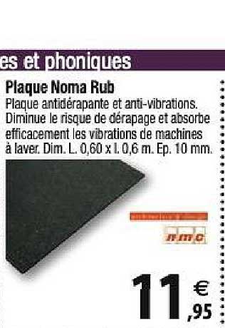 plaque noma rub