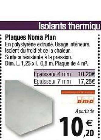plaques noma plan