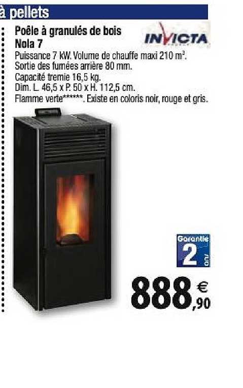 Poêle Granulés De Bois Nela 7