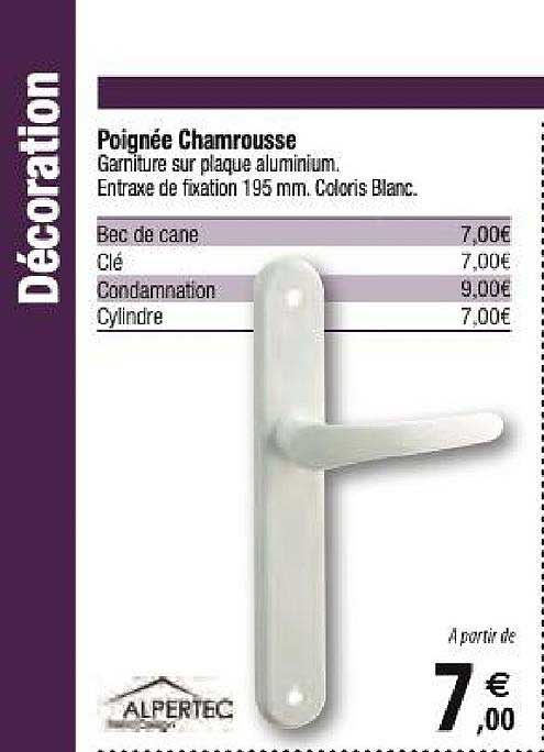 poignée chamrousse alpertec