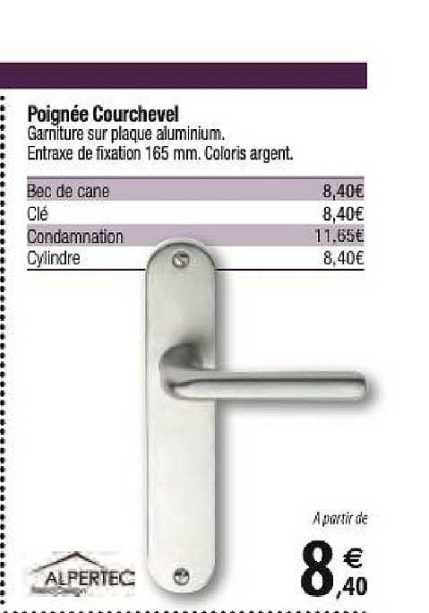 poignée courchevel alpertec