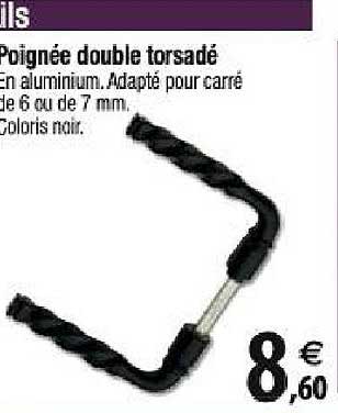 Poignée Double Torsadé