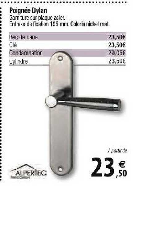 poignée dylan alpertec