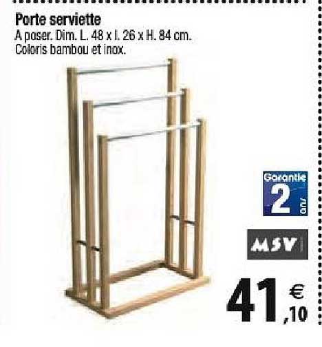 Porte Serviette Msv