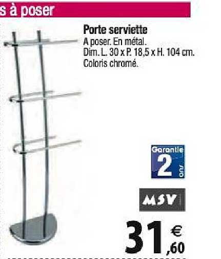 Porte Serviette Msv