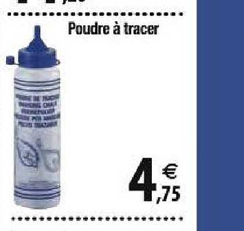 poudre à tracer