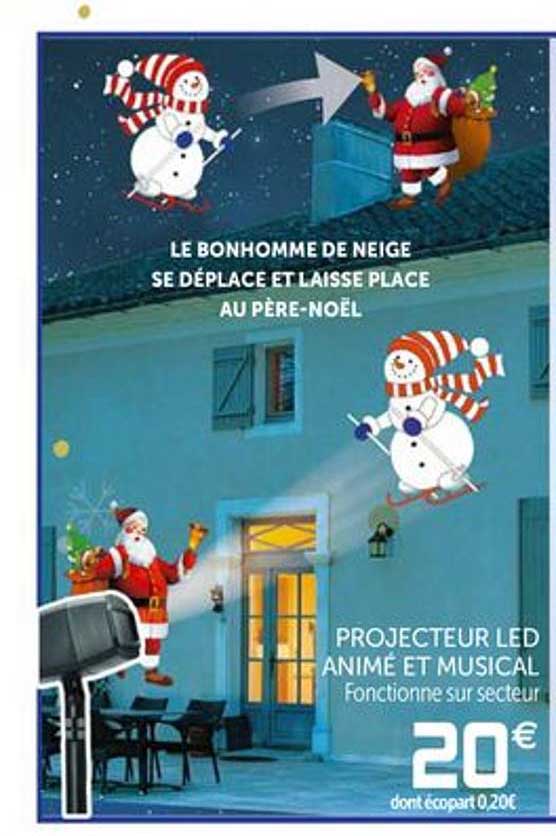 Projecteur Led Animé Et Musical