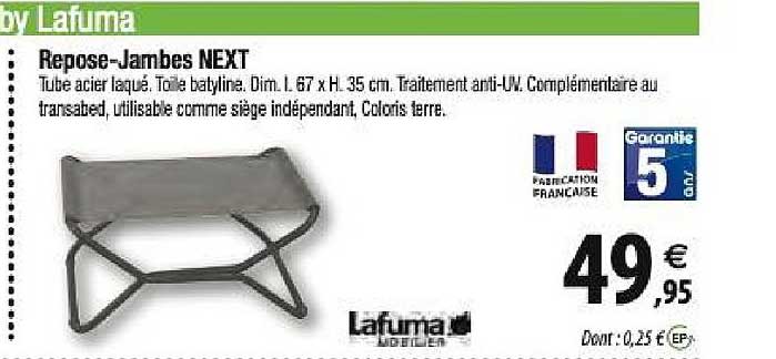 repose-jambes next lafuma