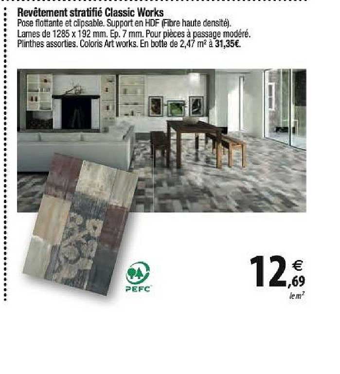 revêtement stratifié classic works