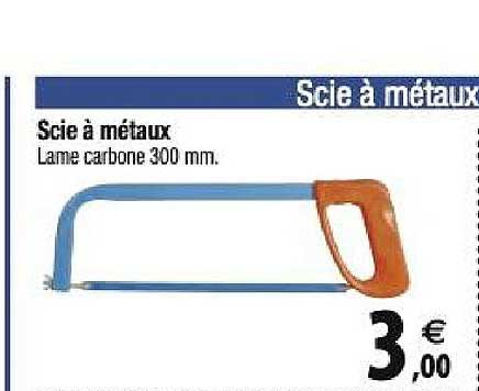 scie à métaux