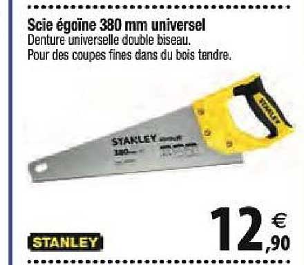 scie égoïne 380mm universel