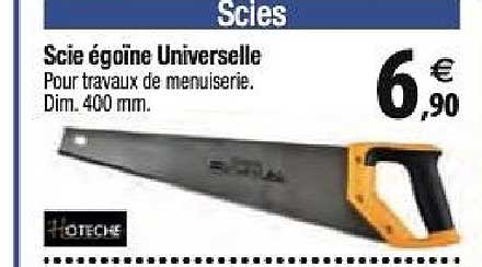 scie égoïne universelle