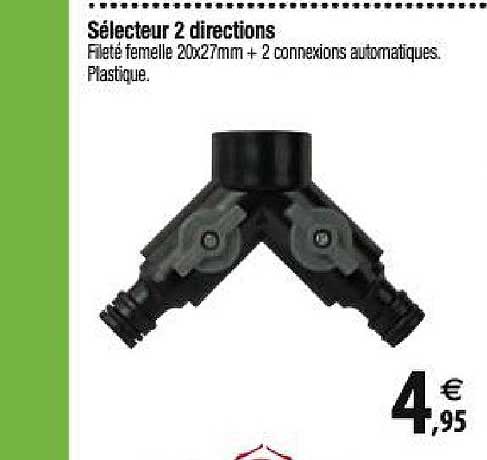 sélecteur 2 directions