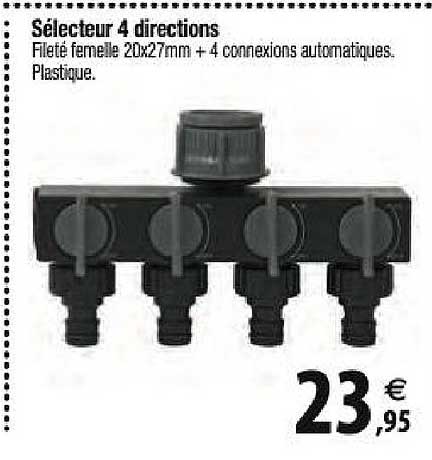 sélecteur 4 directions