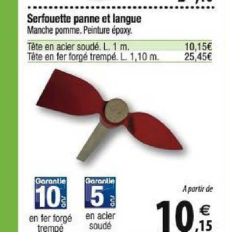 serfouette panne et langue