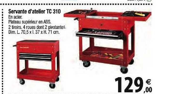 servante d'atelier tc 310