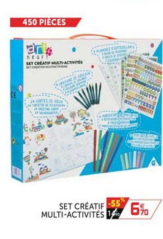 set créatif multi-activités