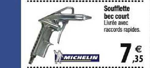 soufflette bec court