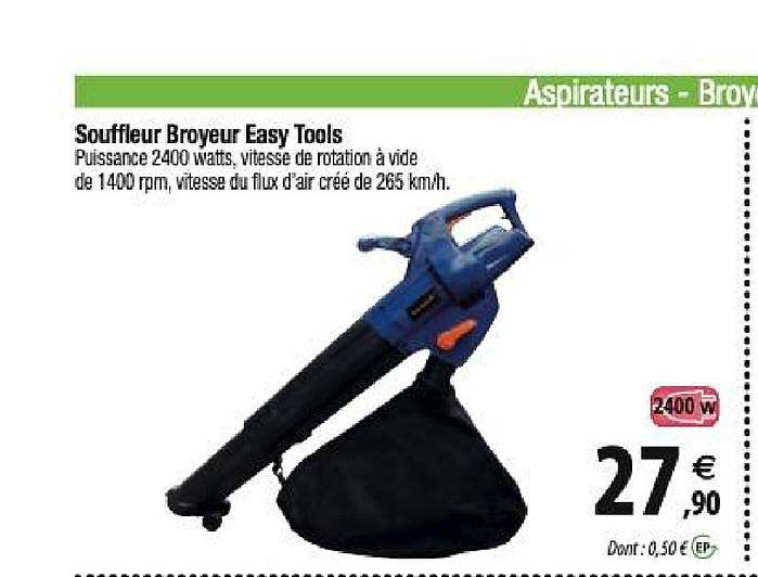Souffleur Broyeur Easy Tools
