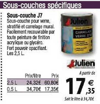 sous couche j7 julien
