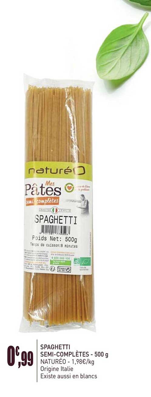 spaghetti semi complètes