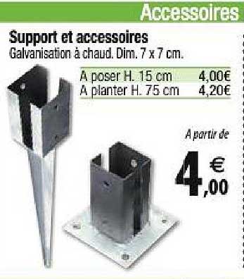 Support Et Accessoires