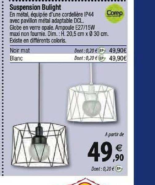suspension bulight corep