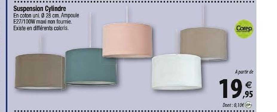 suspension cylindre corep