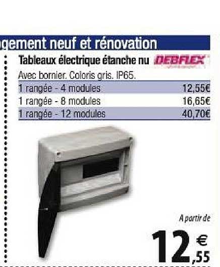 tableaux électrique étanche nu debflex