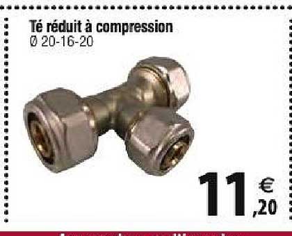 té réduit à compression