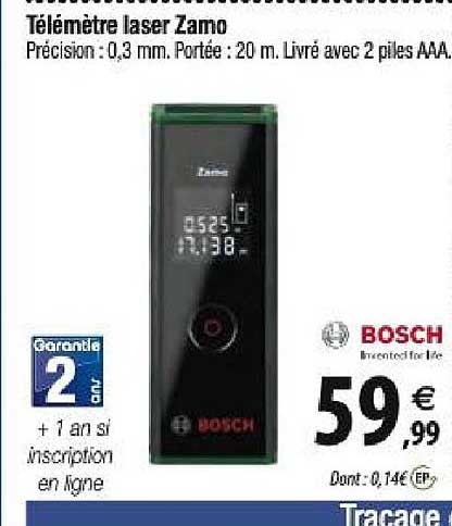 Télémètre Laser Zamo