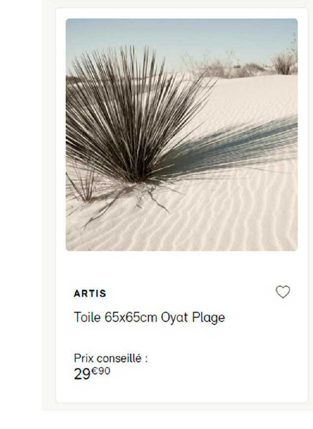 toile oyat plage artis