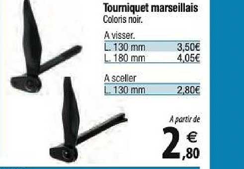tourniquet marseillais