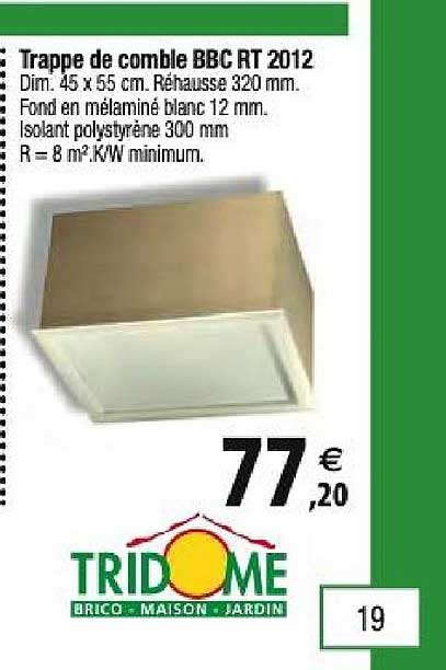 trappe de comble bbc rt 2012