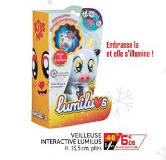 veilleuse interactive lumilus