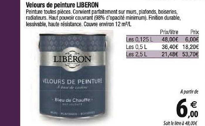 Velours De Peinture Liberon