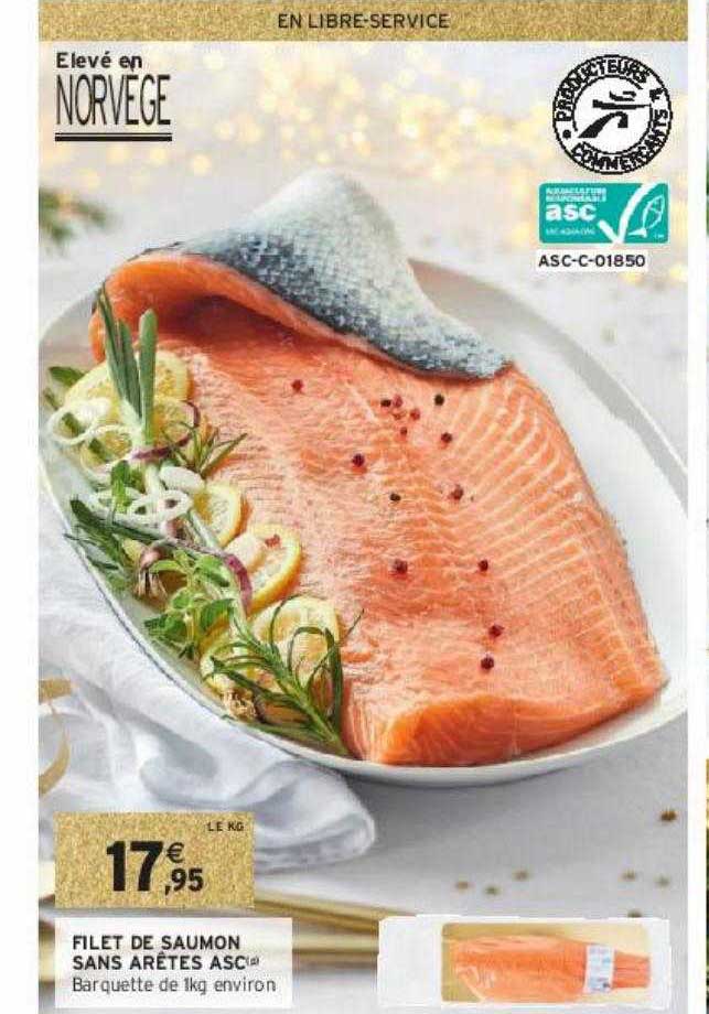 filet de saumon sans arêtes asc