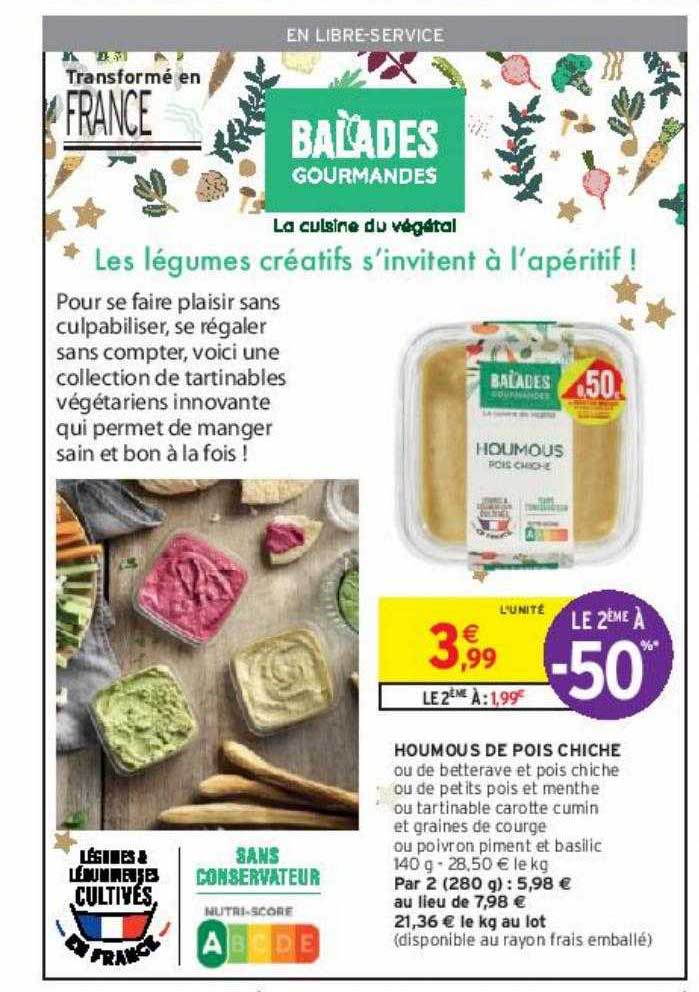 houmous de pois chiche