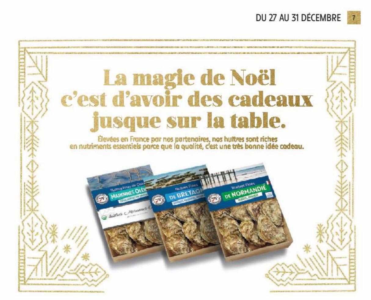 huîtres riches en nutriments essentiels