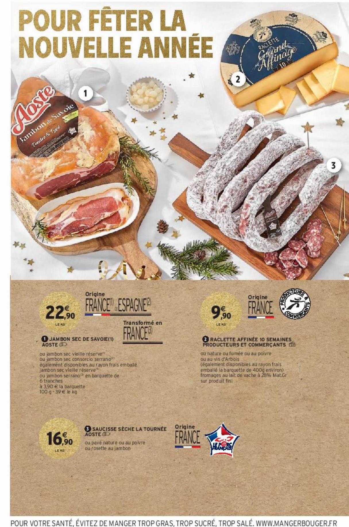 jambon sec de savoie aoste, raclette affinée 10 semaines producteurs et commerçants, saucisse sèche la tournée aoste