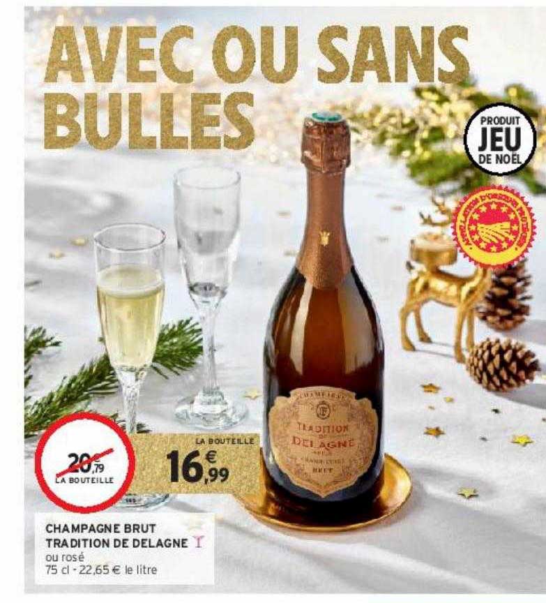 Champagne Brut Tradition De Delagne