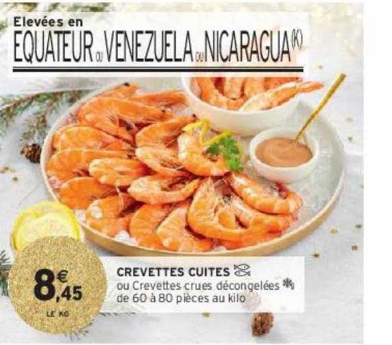 Crevettes Cuites