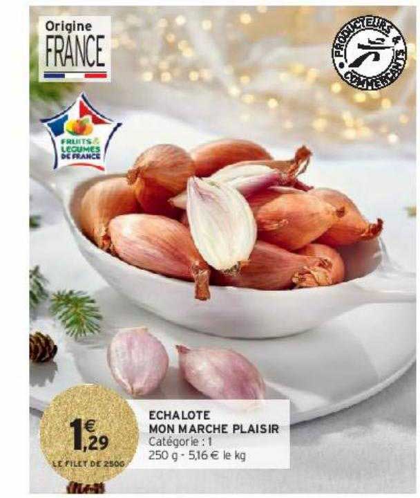 échalote mon marché plaisir